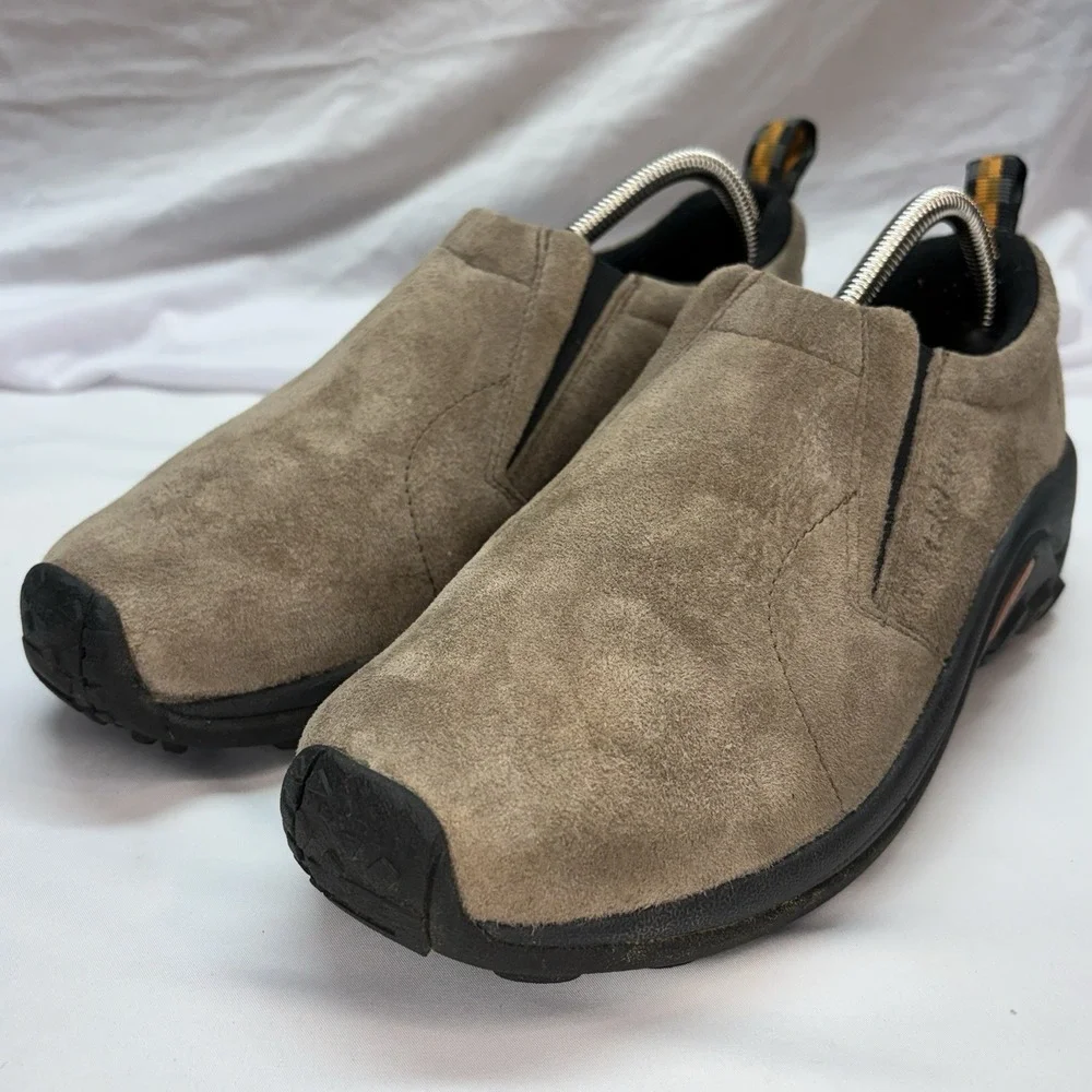 Merrell Jungle Moc Slip On Shoes Men's US 9 EU 43 Gunsmoke Hiking Trail Outdoor